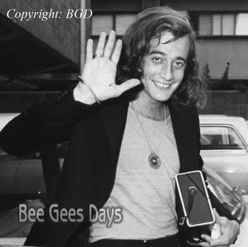 Robin Gibb after a sound check in Tokyo (September 1973)