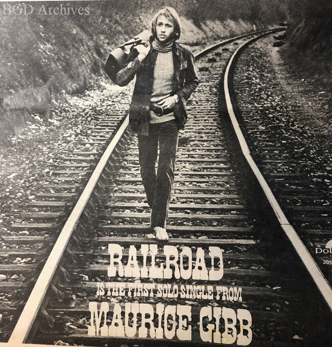 Samantha Gibb's cover of her father's solo debut single `Railroad' was released for the song's 50th anniversary - Bee Gees Days