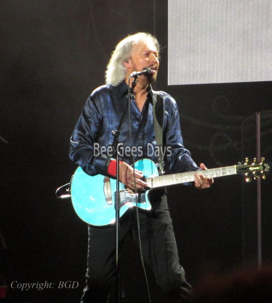 Barry Gibb in Brisbane, Australia (February 2013)